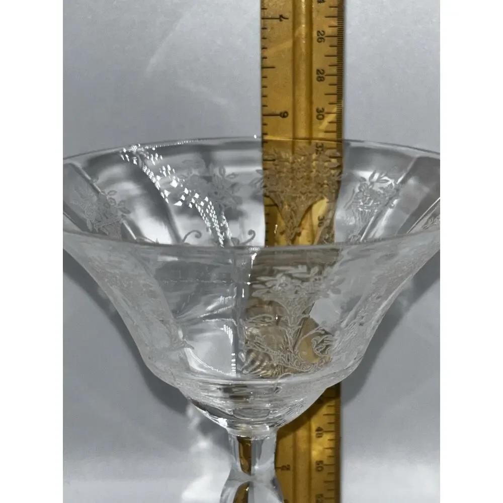 Morgantown champagne coupes